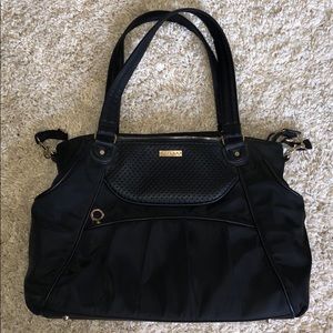 Black Skip Hop Studio Diaper Bag